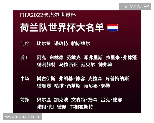 荷兰世界杯阵容完整度是否达到预期 荷兰世界杯阵容完整度是否达到预期